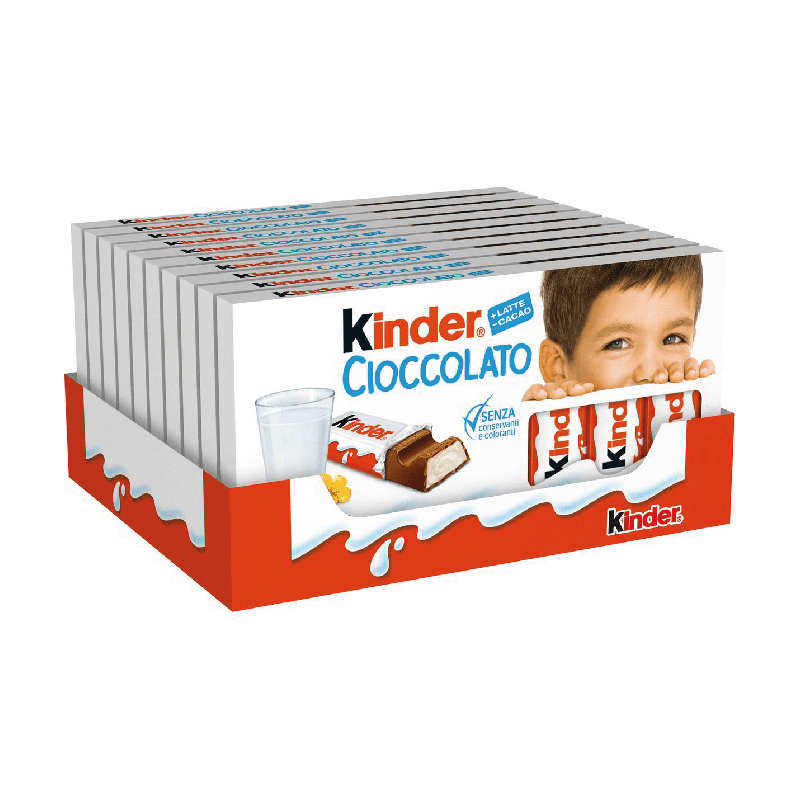 Kinder Cioccolato Ferrero T.8 x 10 - Acquista Ora