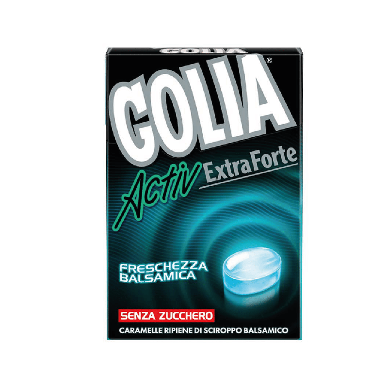 Golia Bianca Astuccio x20 - Caramelle Balsamiche