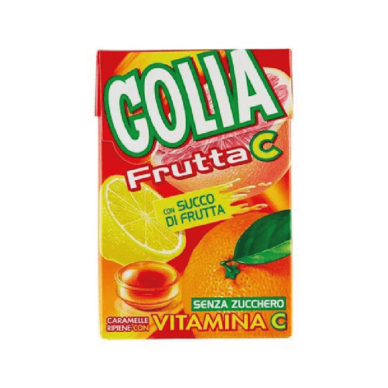 Golia Frutta C New - Caramelle Ripiene Vitamina C