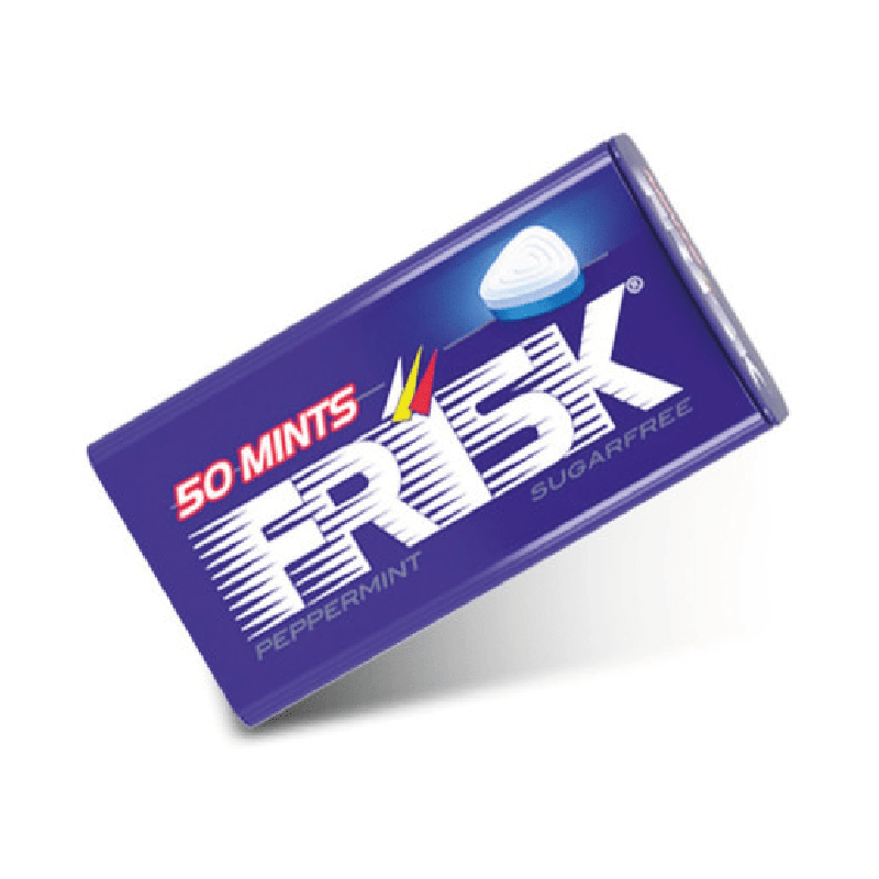 Frisk Peppermint Tin Box - Micro Compresse Senza Zucchero