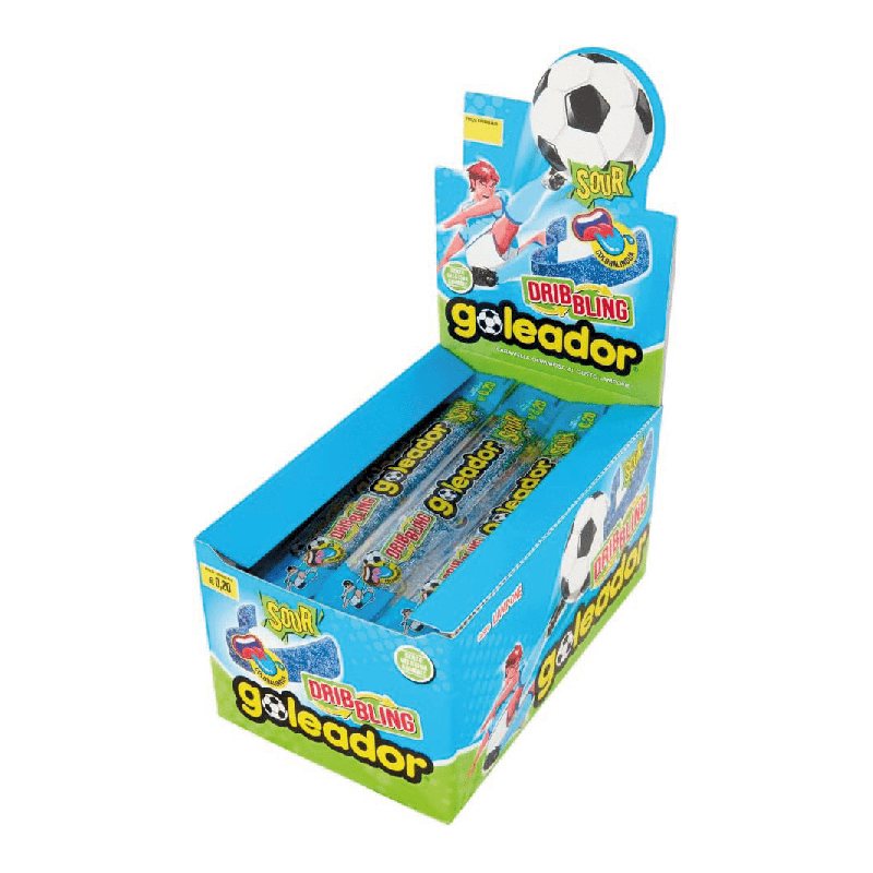 Goleador Dribbling Blu: Caramelle Lampone Frizzante
