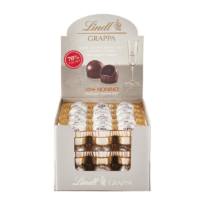 Lindt Expo Grappa Nonino 70% Cioccolato - 45g