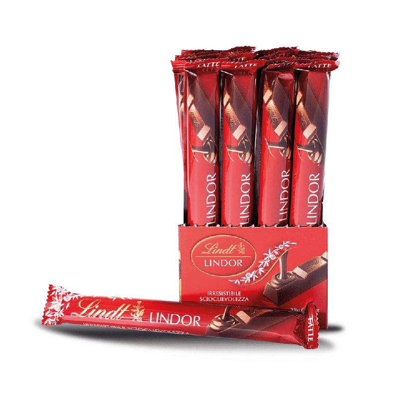 Lindor Snack Latte 38g x 24 | Cioccolato Lindt