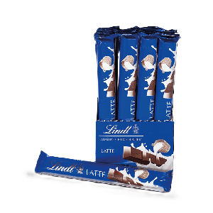 Lindt Snack Latte 38g x 24 | Cioccolato al Latte Tascabile