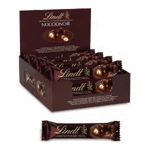 Lindt Noccionoir Barretta 35g x 18 - Nocciole e Cioccolato