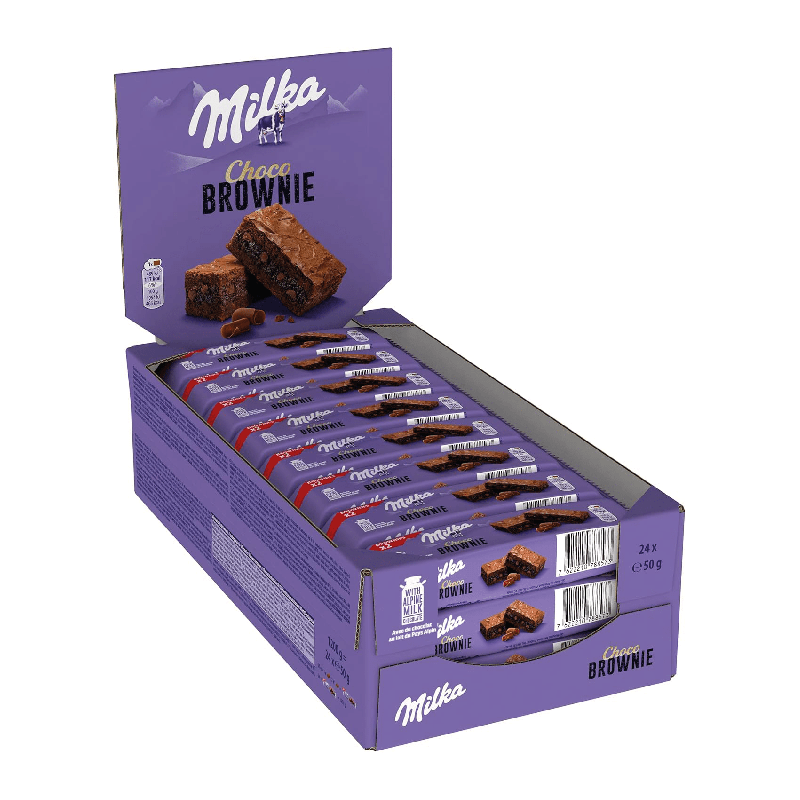 Milka Brownie Soft Cake 24x50g - Dolce e Cioccolatoso