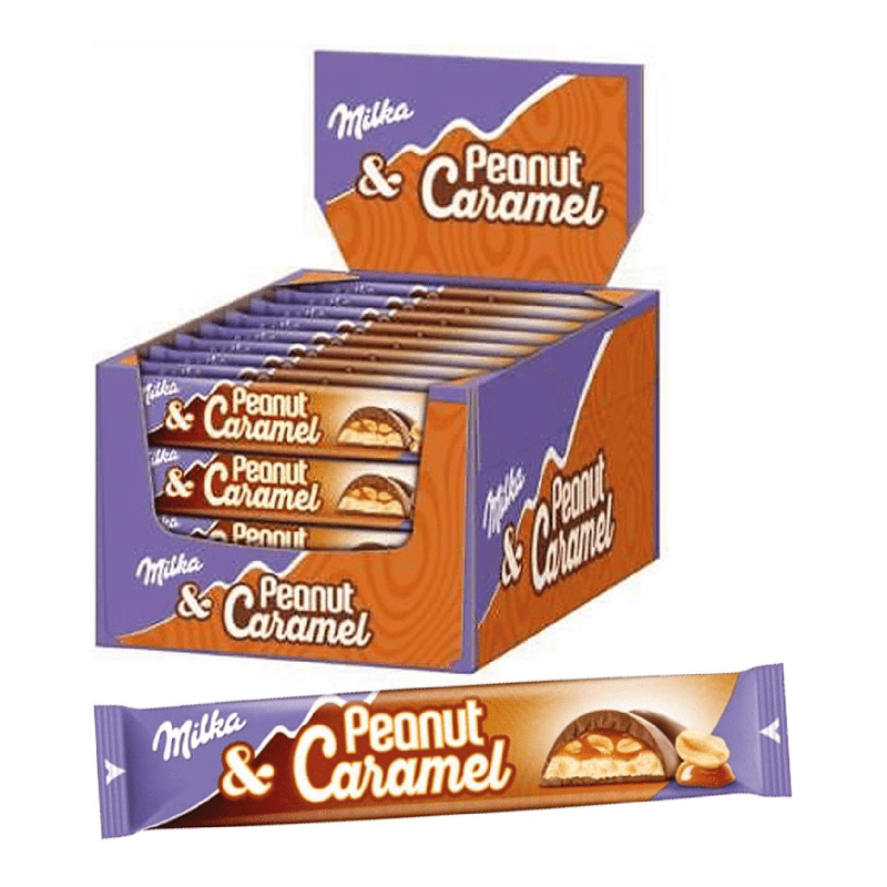 Milka Zack Arachidi Caramello 37g x36 - Snack