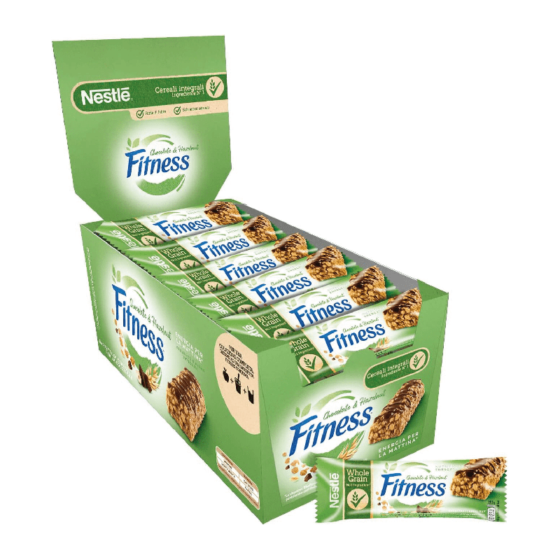 Nestlè Fitness Barretta Cioccolato e Nocciola x 24