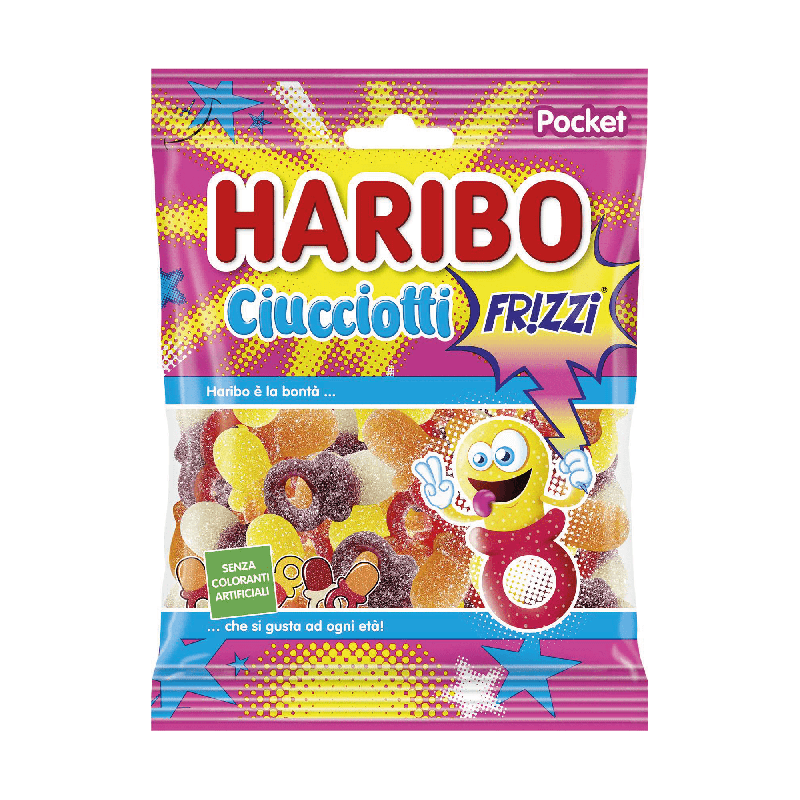 Haribo Ciucciotti Frizzanti 80g