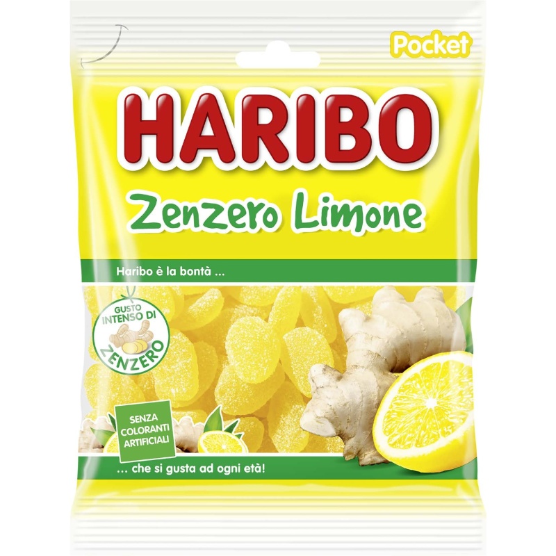 Haribo Zenzero Limone Gommose 80g x 30