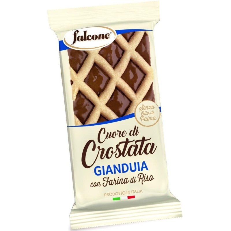 Falcone Cuore di Crostata Riso e Gianduia g.60 x 13 |Acquista Online