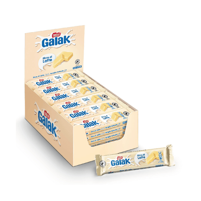 Nestlé Galak - Cioccolato Bianco 40g x 36